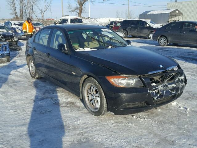 WBAVH13587KC96265 - 2007 BMW 323 I BLACK photo 1