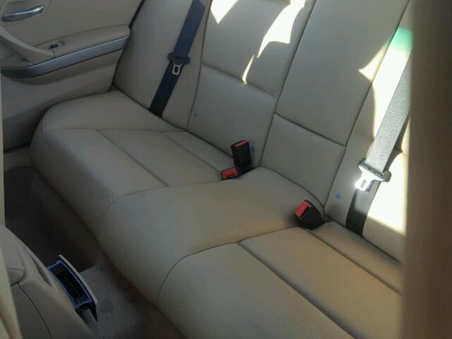 WBAVH13587KC96265 - 2007 BMW 323 I BLACK photo 6