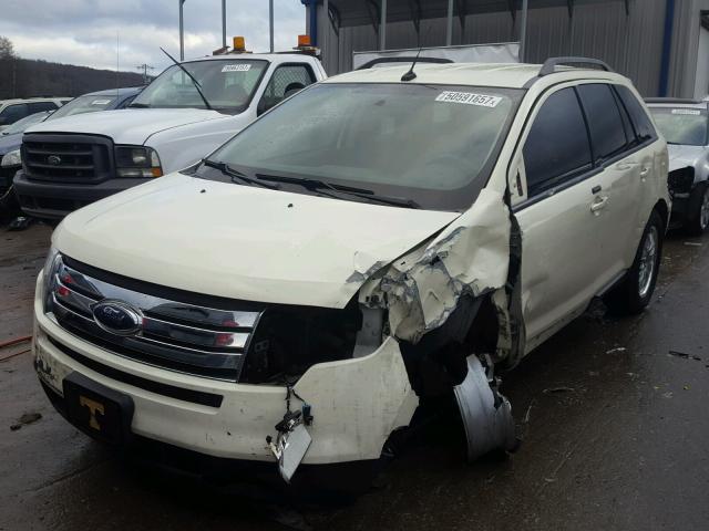 2FMDK38C18BA26138 - 2008 FORD EDGE SEL CREAM photo 2