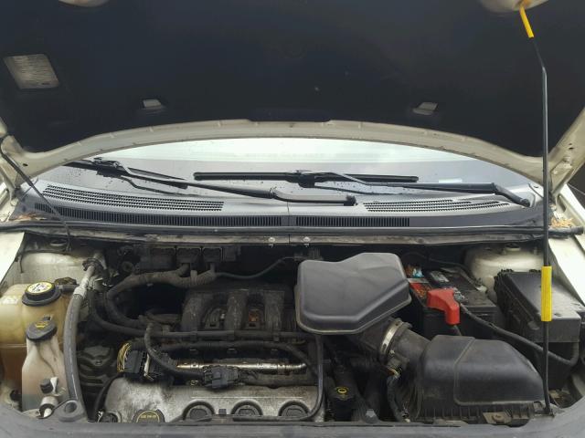 2FMDK38C18BA26138 - 2008 FORD EDGE SEL CREAM photo 7