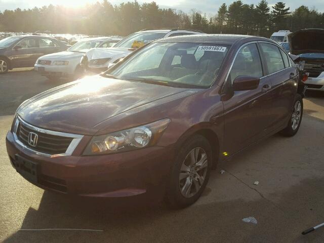 1HGCP26429A078920 - 2009 HONDA ACCORD LXP MAROON photo 2