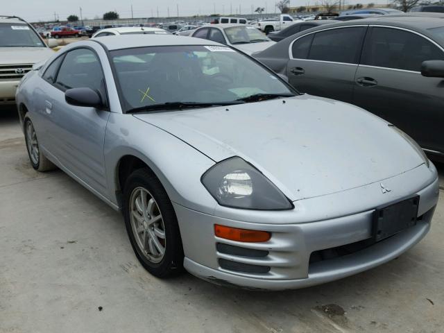 4A3AC44GX2E055035 - 2002 MITSUBISHI ECLIPSE GS SILVER photo 1