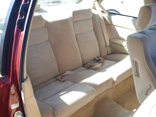 1HGCA6284KA009380 - 1989 HONDA ACCORD LXI RED photo 6