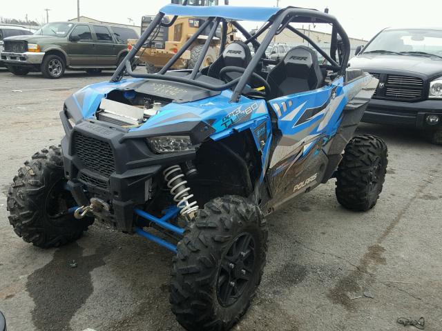 3NSVDE928GF451442 - 2016 POLARIS RZR XP TUR BLUE photo 2