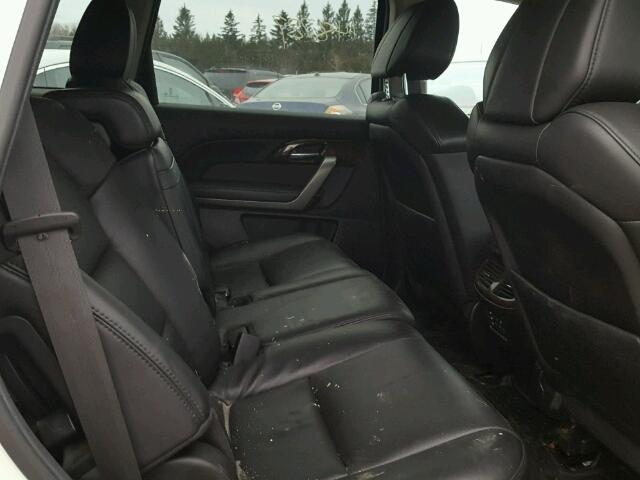 2HNYD2H66CH000526 - 2012 ACURA MDX ADVANC 白色 照片 6