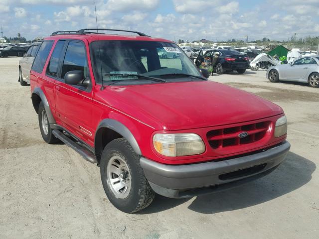 1FMYU22E4WUB53618 - 1998 FORD EXPLORER RED photo 1