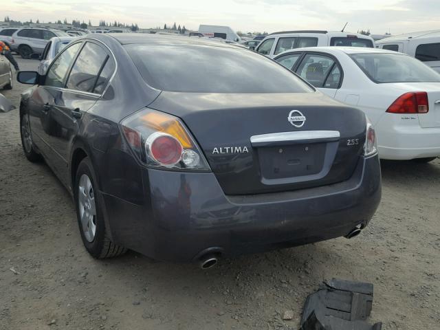 1N4AL21E27N438636 - 2007 NISSAN ALTIMA 2.5 CHARCOAL photo 3