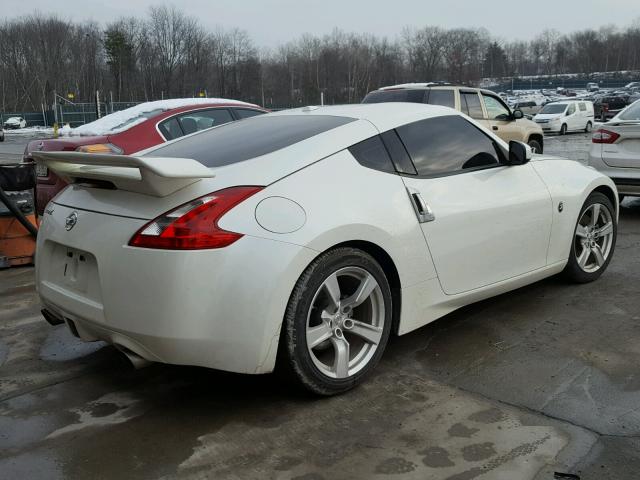 JN1AZ4EH5CM564047 - 2012 NISSAN 370Z BASE WHITE photo 4