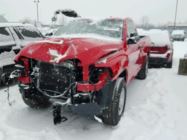3C6LR4AT3HG779265 - 2017 RAM 2500 ST RED photo 2