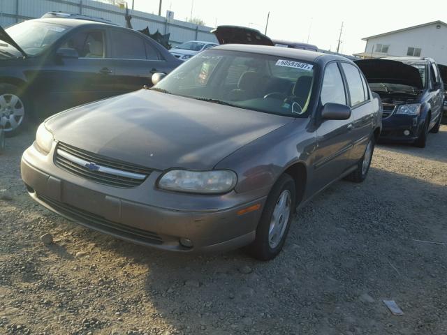 1G1NE52J316259020 - 2001 CHEVROLET MALIBU LS BROWN photo 2