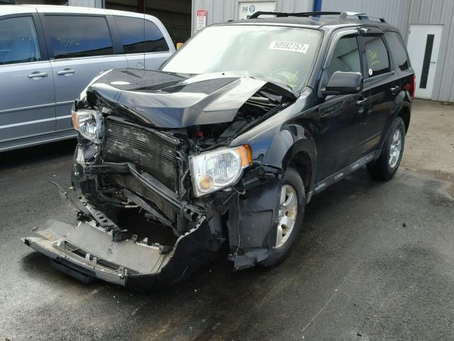 1FMCU0EG3AKB35241 - 2010 FORD ESCAPE LIM BLACK photo 2