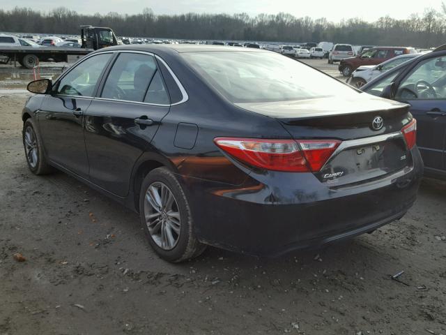 4T1BF1FK9FU076917 - 2015 TOYOTA CAMRY LE 黑色 照片 3