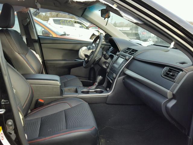 4T1BF1FK9FU076917 - 2015 TOYOTA CAMRY LE 黑色 照片 5
