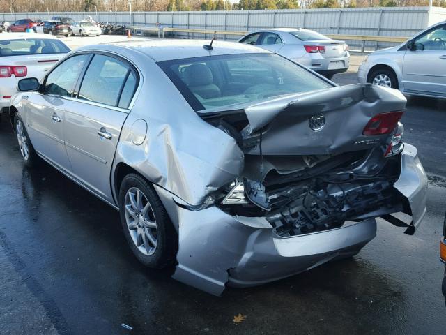 1G4HD57277U142629 - 2007 BUICK LUCERNE CX SILVER photo 3