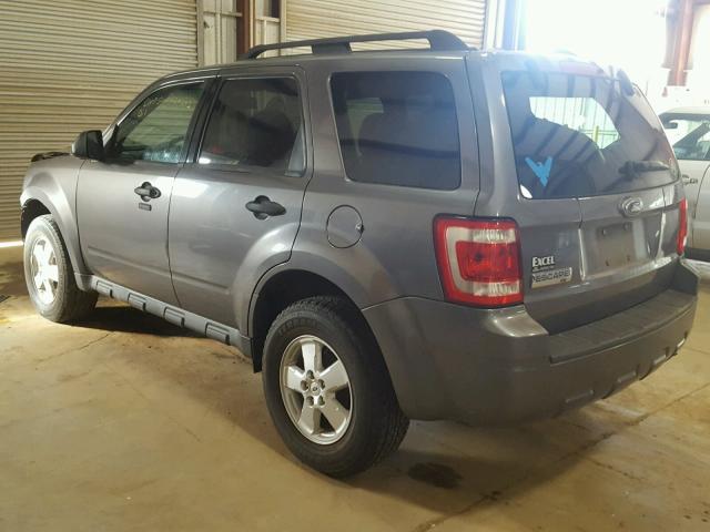 1FMCU03G49KC05022 - 2009 FORD ESCAPE XLT GRAY photo 3