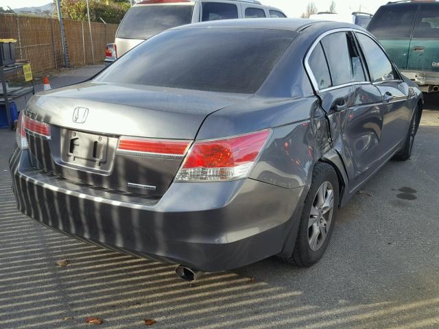 1HGCP2F64CA081925 - 2012 HONDA ACCORD SE GRAY photo 4