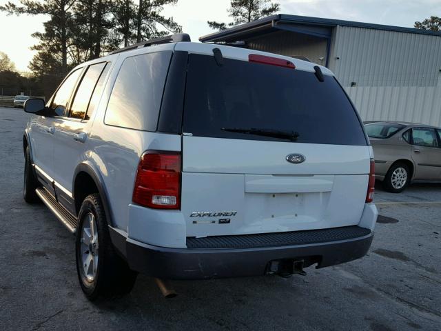 1FMZU73K53ZA26042 - 2003 FORD EXPLORER X WHITE photo 3