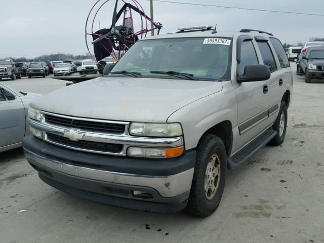 1GNEC13T65R141738 - 2005 CHEVROLET TAHOE C150 BEIGE photo 2