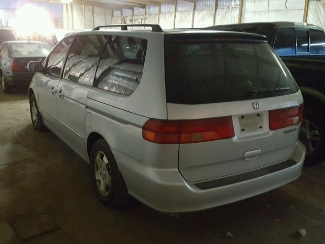 2HKRL18601H608618 - 2001 HONDA ODYSSEY EX SILVER photo 3