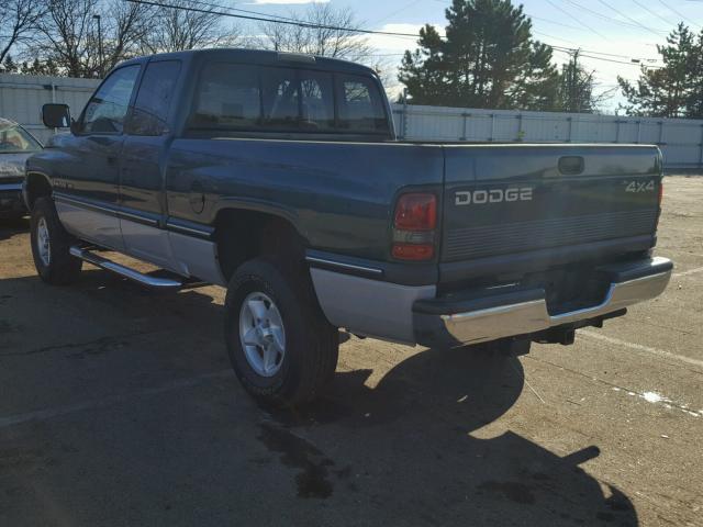 3B7HF13ZXVG728610 - 1997 DODGE RAM 1500 GREEN photo 3