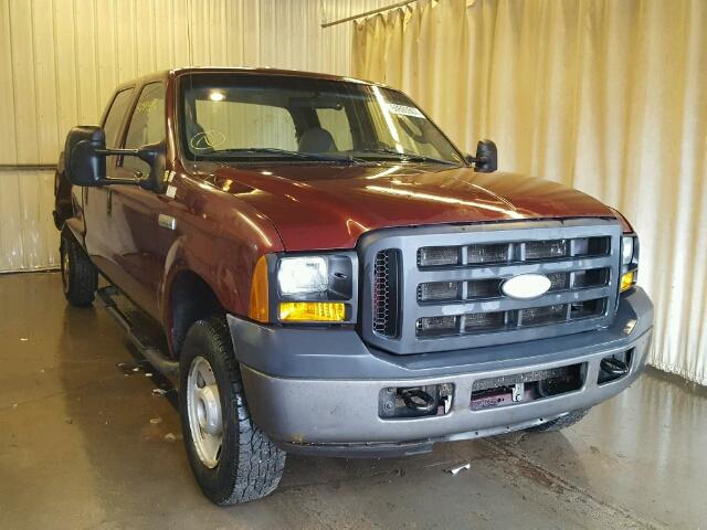 1FTSW21546ED27994 - 2006 FORD F250 SUPER MAROON photo 1