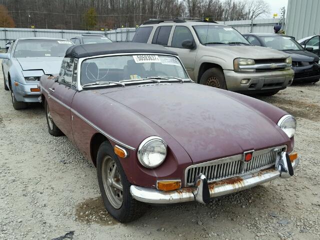 GHN5UB220224 - 1971 MG ROADSTER MAROON photo 1