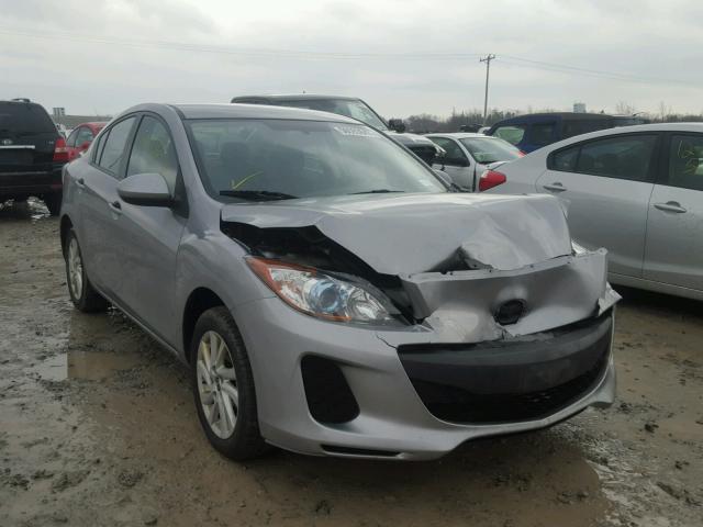 JM1BL1VP5D1806038 - 2013 MAZDA 3 I SILVER photo 1