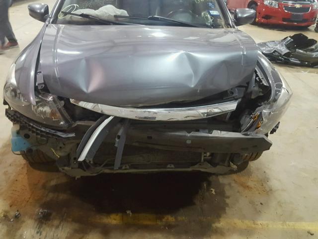 1HGCP2F87CA138846 - 2012 HONDA ACCORD EXL GRAY photo 9