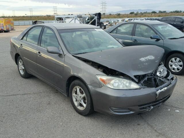 4T1BE32K13U699268 - 2003 TOYOTA CAMRY LE GRAY photo 1