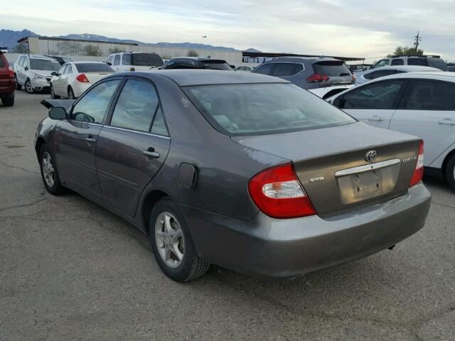 4T1BE32K13U699268 - 2003 TOYOTA CAMRY LE GRAY photo 3