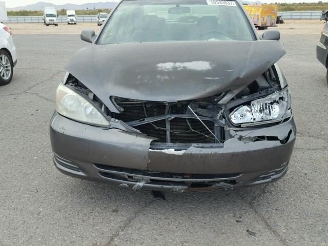 4T1BE32K13U699268 - 2003 TOYOTA CAMRY LE GRAY photo 9