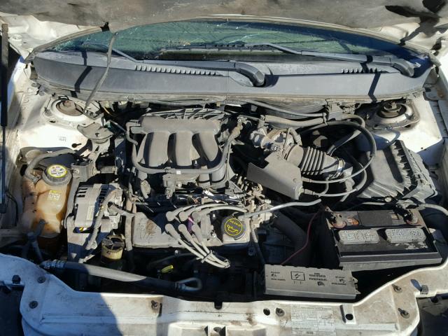 1FAFP53UX7A122649 - 2007 FORD TAURUS SE WHITE photo 7