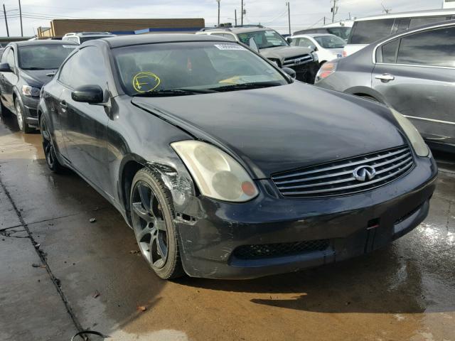 JNKCV54E03M210563 - 2003 INFINITI G35 BLACK photo 1