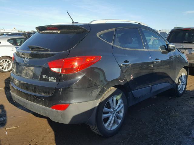 KM8JU3AC8CU488402 - 2012 HYUNDAI TUCSON GLS BLACK photo 4