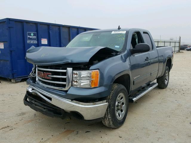 1GTR1VEA8CZ320492 - 2012 GMC SIERRA C15 BLUE photo 2