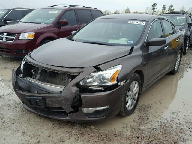 1N4AL3AP8EC264975 - 2014 NISSAN ALTIMA 2.5 TAN photo 2