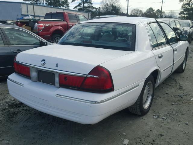 2MEFM75W4WX691806 - 1998 MERCURY GRAND MARQ WHITE photo 4