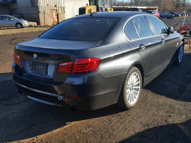 WBAFU7C50BC439860 - 2011 BMW 535 XI გრაფიტი ფოტო 4