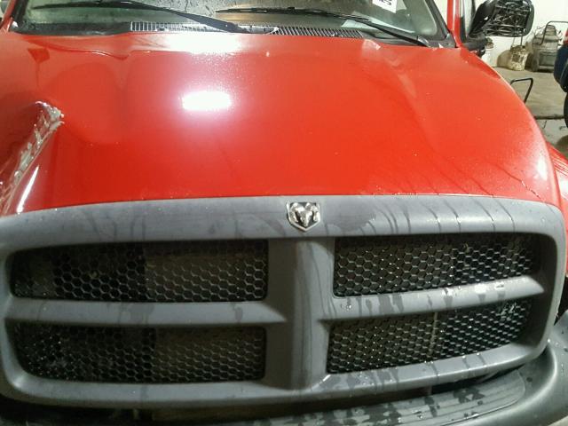 3D7KU26623G719924 - 2003 DODGE RAM 2500 S RED photo 7