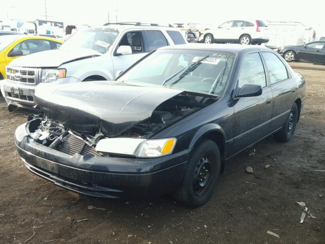 4T1BG22K1WU299381 - 1998 TOYOTA CAMRY CE BLACK photo 2