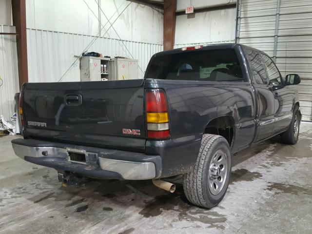 2GTEC19T951359570 - 2005 GMC NEW SIERRA BLACK photo 4