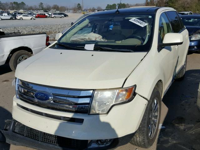 2FMDK49C97BB36017 - 2007 FORD EDGE SEL P CREAM photo 2