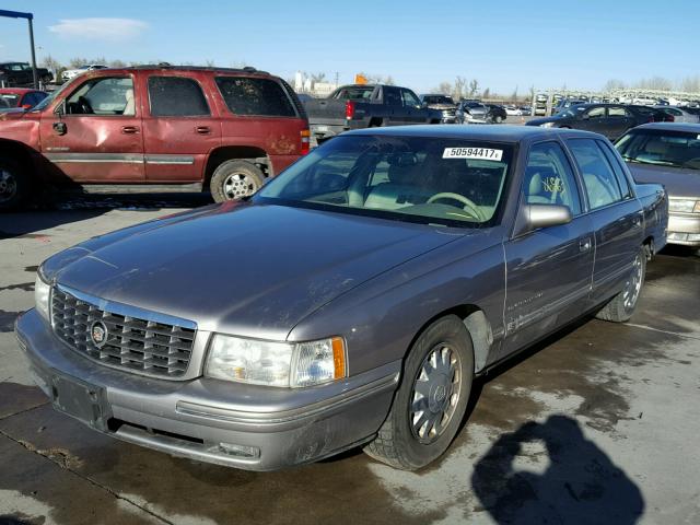 1G6KF5496XU725198 - 1999 CADILLAC DEVILLE CO SILVER photo 2