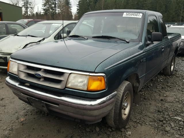 1FTCR14U7SPA46568 - 1995 FORD RANGER SUP GREEN photo 2