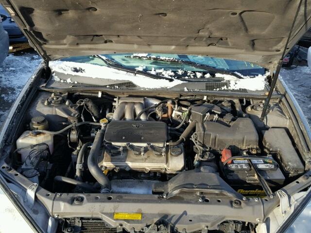 4T1BF32KX2U541393 - 2002 TOYOTA CAMRY LE GRAY photo 7