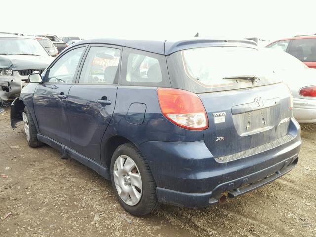 2T1KR32E54C230931 - 2004 TOYOTA MATRIX 蓝色 照片 3