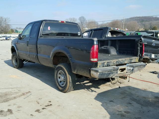 3FTNX20F11MA87200 - 2001 FORD F250 SUPER BLACK photo 3