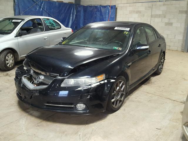 19UUA76588A045673 - 2008 ACURA TL TYPE S BLACK photo 2