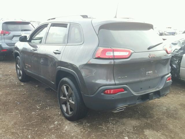 1C4PJMCSXHW525608 - 2017 JEEP CHEROKEE L GRAY photo 3