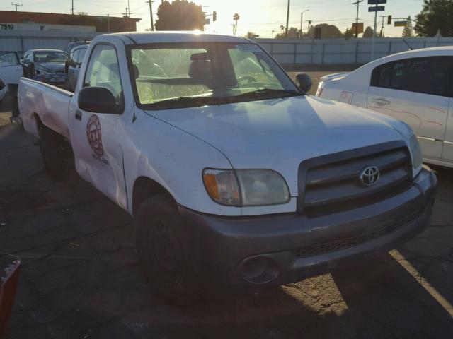 5TBJN32143S419444 - 2003 TOYOTA TUNDRA WHITE photo 1